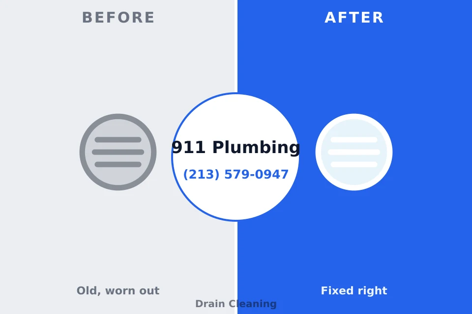 Before and after: plumbing company Steilacoom, WA